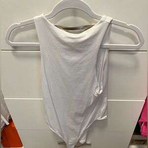 Zara White Bodysuit - size Small - NWT